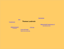 Tablet Screenshot of laubrock.de